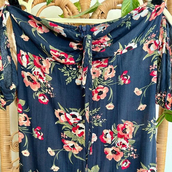FLYNN SKYE Floral Maxi Dress - Size Small - Picture 9 of 10